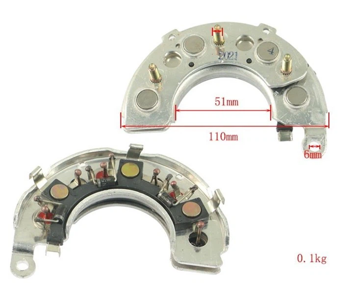 Hanzhi 23230-02N07 Rectifier, Alternator For Toyota Forklift, 100% Premium factory