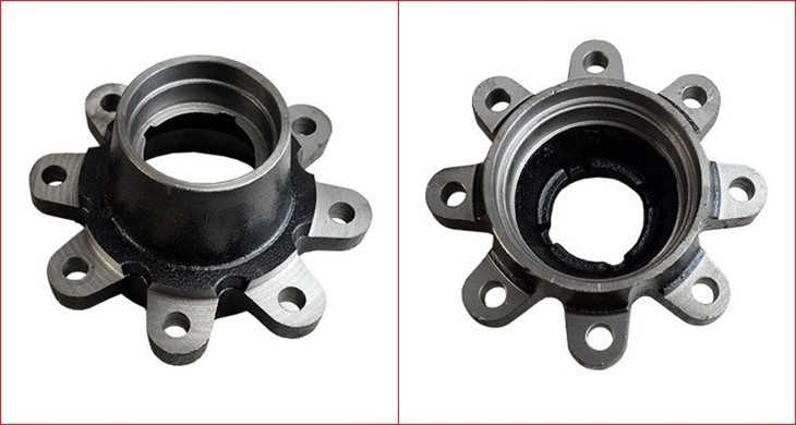 Hanzhi Forklift Parts Rear Axle 214A4-32041 Steering Hub For CPCD20~30 (A21B4-32241)